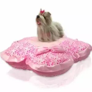 [반려] 반려동물 방석(핑크) 냥이침대 강아지방석