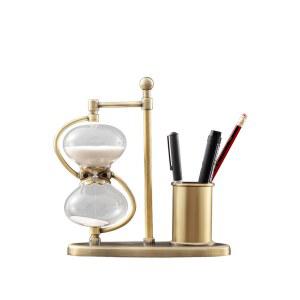 오브제 아트 투명 5분 개성있는 북유럽식 30 데스크톱 공예품 책꽂이 모래시계 컬러