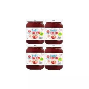 내일도착 LIGHTJOY 당을줄인 논산딸기쨈 290G 4개 1263397