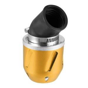 VekAuto 바이크용 에어클리너 에어필터 35mm ID 90 60mm 오토바이 ATV용 내구성이 뛰어난 알루미늄 합금으로 만든 금색 제품