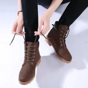 부츠 앵클부츠 워커 워커힐 남녀공용 통굽워커 통굽부츠