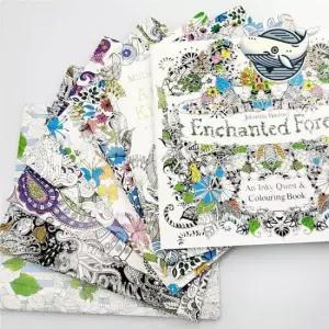 컬러링 어른용 창조적 컬러링북 성인 취미 슬 해소