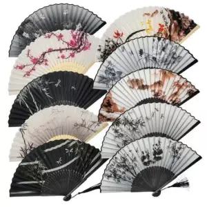 접이식부채 전통 대나무 접이식 태슬 부채 10종 LM-0600