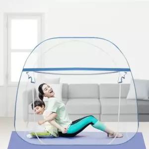 원터치 모기장 접이식 텐트형 2인용 150x200x150cm