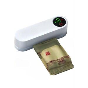 진공 포장기 가정용 머신 씰링 포함 수직 압축 신선도 저장팩 7pc 음식압축기 비닐팩