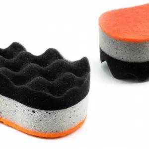 세차 2in1 엠보싱 스폰지 스펀지 1P 세차 2개 스펀지 용품 세차