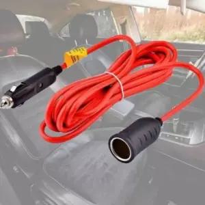 [CAR] 자동차 시거잭 연장선 전원 케이블 차량용 청소기 연결용 차박 캠핑 용품