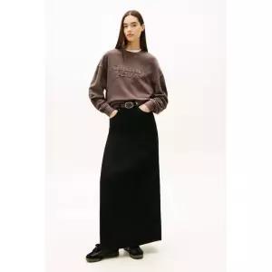 백화점 타미진스 가먼트다이 박시 스웨트 셔츠 T32G0TTO12TWT1