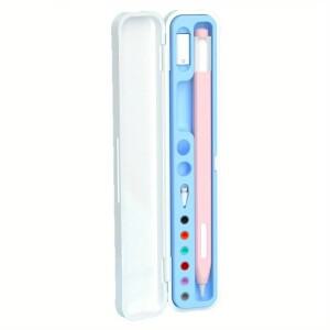 호환 애플 아이패드 펜슬 3 2 1 펜 스타일러스용 휴대용 정전식 터치스크린 케이스  보호 수납함