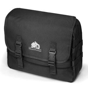 MountNomad 바이크 사이드백 새들백 범용 10L 대용량 폴리에스터 1680데니어 원단 내구성 투어링 백 형태 변형 방지 블랙