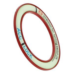 ADOCARN 차량 푸시 스타트용 야광 이그니션 스위밍 커버 보호 고내구성 알루미늄 합금 간편 장착 와이드 호환성 내장 장식 키홀