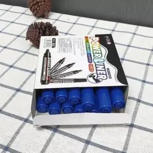 [문구/오피스] 문구용품 필기구 유성매직 파랑 12p