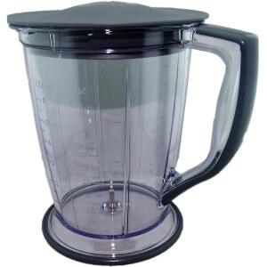 [미국배송] 닌자 마스터 프렙 QB1004용 엔비지오 블렌더 교체 부품 - 48온스 피처 + 보관 뚜껑