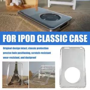 apple 호환 IPod Classic 80 120 160G 크리스탈 케이스 보호 장치한 투명 PC 보호 케이스 안티 드롭 커버