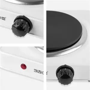 깜도리4  스퀘어 하이라이트 열판 코팅 세라믹 핫플레이트 1구