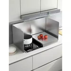 주방필수 튀김기 기름막이 가림막 조리용 차단막 가리개 칸막이 45x길이 80x깊이 45