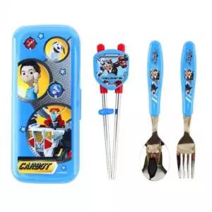 [에이치플러스몰]무소음 교정젓가락 셋트 어린이 안전 아기 한글 교습용