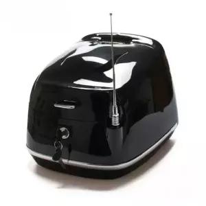 베스파 블랙 특대형 오토바이 바이크 클래식 레트로 탑박스 호환 테일 박스