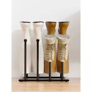 롱부츠정리대 무릎 하이부츠 구김방지 지지대 보관 랙 블랙 소형 43 x 20 앞 34 뒤