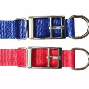 [반려] 개 목줄 30mm 66cm 빨강 애견목걸이 강아지산책목줄