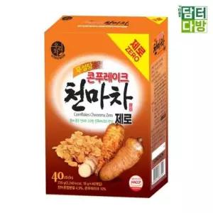 (무배) 송원 콘푸레이크 천마차 제로 40스틱