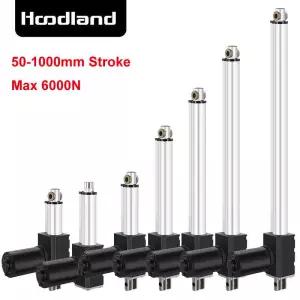 엑추에이터 전동실린더 DC 1224V 액추에이터 전기 모터 6000N 마사지 케어 침대 리프팅 스탠드 50-1000mm