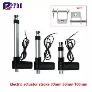 엑추에이터 전동실린더 전기 액추에이터 500N~6000N 힘 브라켓 IP54 방수 - 창 오프너용 고하중