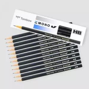흑연 톰보우 모노J 연필 12개입 (옵션선택) H B 2B 4B 6B
