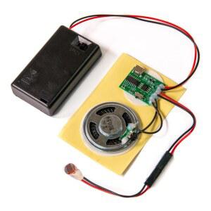 말하는 제품, MP3 사운드 칩 모듈, 4MB 메모리, AAA 배터리 박스. 나만의 맞춤형 선물, 모델 또는 코스프레 액세서리(라이트 센서) 만들기