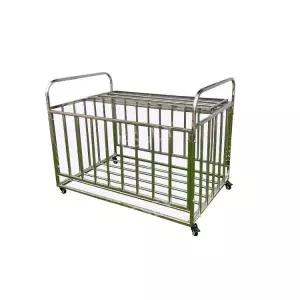 공 정리 케이스 바퀴 철제 트롤리 놀이방 체육 바구니