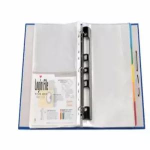 [문구] 클리어화일 A4 내지 100매 스프링파일 스프링클리어파일