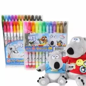 [문구] 향기 싸인펜 24색 초등학생 향기싸인펜