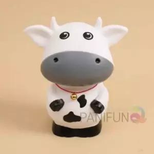 [문구] 카우 저금통 대 화이트 해피저금 캐릭터저금통 인테리어소품 이색저금통 동전저금통