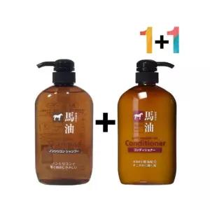 루미나D 샴푸 마유 린스 에코 스칼프 무실리콘 지성 천연 일본