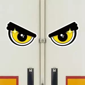 고휘도 왕눈이 안전거리 리플렉터 차량스티커 CES 006 집중 01-대형