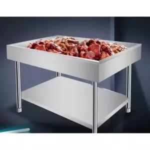 대형 작업대 테이블 조리대 주방 급식실 스테인리스 선반 제작