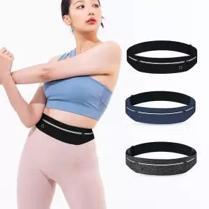 남녀공용 러닝 벨트 가방 조깅 마라톤 허리 파우치 휴대폰 수납 스포츠