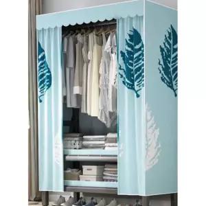 이동식 옷장 천 커버 자취방 원룸 수납 랙 이불 정리