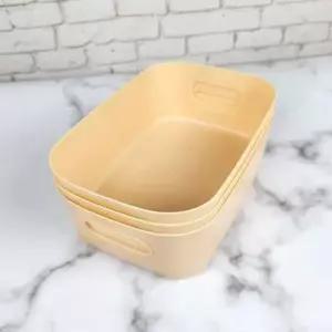 [에이치플러스몰]ksr 펜트리 정리 바구니 피치 미니 사각 바스켓