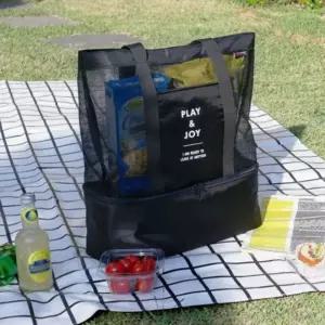 운동 비치백 메쉬 방수 여름 물놀이 에코백