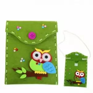 부엉이 가방 만들기세트 행운이들어오는 학습교재 10인용