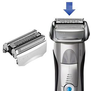 [미국배송] 브라운 클린 & 리필 카트리지용 70S 시리즈 7 교체 헤드 포일 면도기 202750CC 760CC 790CC 9565 등 면도기와 호환됩니다.