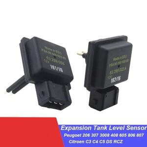 냉각수 팽창 탱크 레벨 센서 푸조 207 3008 408 508 RCZ 시트로엥 C3 C4 C5 DS 숏 핀 1306J0