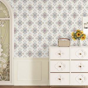 BOHO 벽지 스틱 빈티지 데코 액센트 1CM 자체 44 102인치 침실 패턴 멀티컬러 17 접촉 캐비닛 접착 방수 모리스 고딕 259 용지 윌리엄 5CM