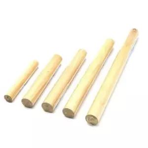 음식밀대 나무 밀대 반죽 만두 목밀대 홍두깨 방망이 미니 24cm