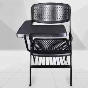 두꺼운 테이블 보드의자 강의의자 대형 학생 회의 의자 접이식