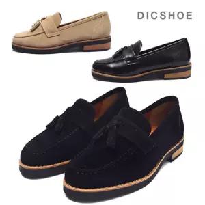 딕슈 남성 스웨이드 테슬 로퍼 구두 3.5cm LFMS385