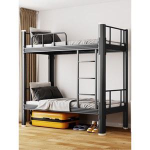 성인 이층 침대 17 78 검정 이층침대프레임 프레임 싱글 게스트하우스