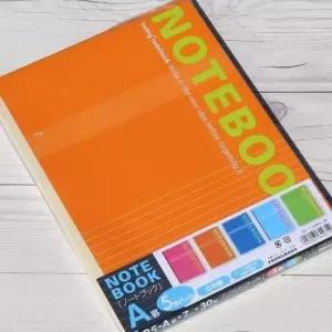 [문구] B5노트 유선공책 일본학생 학용노트 5권