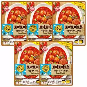 [온누리상품] 오뚜기 오즈키친 토마토 미트볼 180g  x 5개